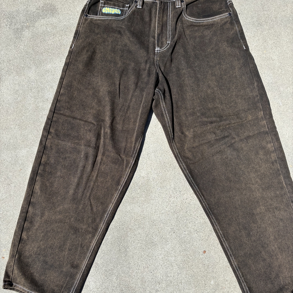 Men's Brown Empyre Ultra Loose Jeans